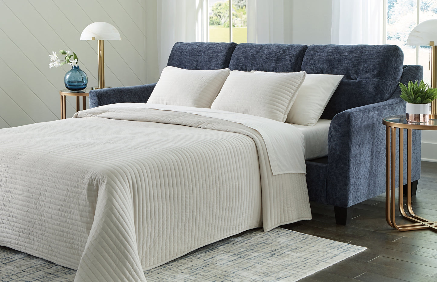 Amity Bay Sofa Chaise  Sleeper