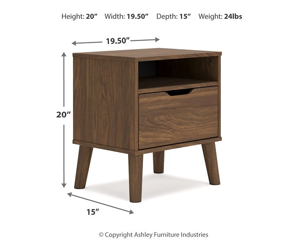 Fordmont Queen Panel Headboard with 2 Nightstands