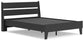 Socalle Full Panel Platform Bed with Dresser