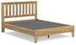 Bermacy Queen Platform Panel Bed with Dresser