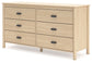 Cabinella Full Platform Panel Bed with Dresser, Chest and Nightstand