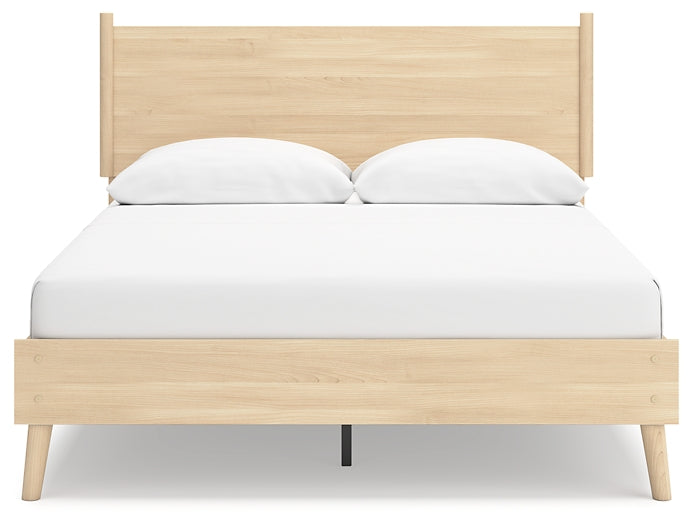 Cabinella Queen Platform Panel Bed with Dresser