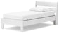 Socalle Twin Panel Platform Bed with Dresser, Chest and Nightstand