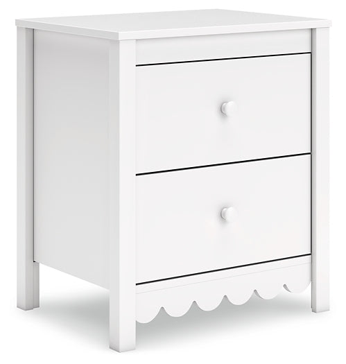 Hallityn Twin Panel Headboard with Dresser and 2 Nightstands