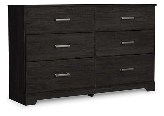 Belachime King Panel Bed with Dresser