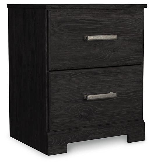 Belachime Full Panel Bed with Dresser and 2 Nightstands