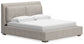 Cabalynn California King Upholstered Bed with Dresser and 2 Nightstands