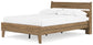 Deanlow Full Platform Panel Bed with Dresser and 2 Nightstands