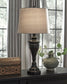 Darlita Metal Table Lamp (2/CN) Milwaukee Furniture of Chicago - Furniture Store in Chicago Serving Humbolt Park, Roscoe Village, Avondale, & Homan Square