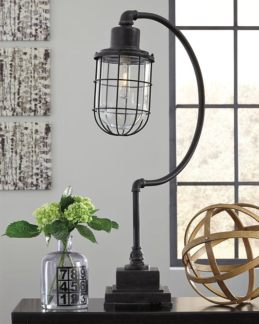 Jae Metal Desk Lamp (1/CN) Milwaukee Furniture of Chicago - Furniture Store in Chicago Serving Humbolt Park, Roscoe Village, Avondale, & Homan Square