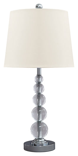 Joaquin Crystal Table Lamp (2/CN) Milwaukee Furniture of Chicago - Furniture Store in Chicago Serving Humbolt Park, Roscoe Village, Avondale, & Homan Square