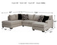 Megginson 2-Piece Sectional with Chaise Milwaukee Furniture of Chicago - Furniture Store in Chicago Serving Humbolt Park, Roscoe Village, Avondale, & Homan Square