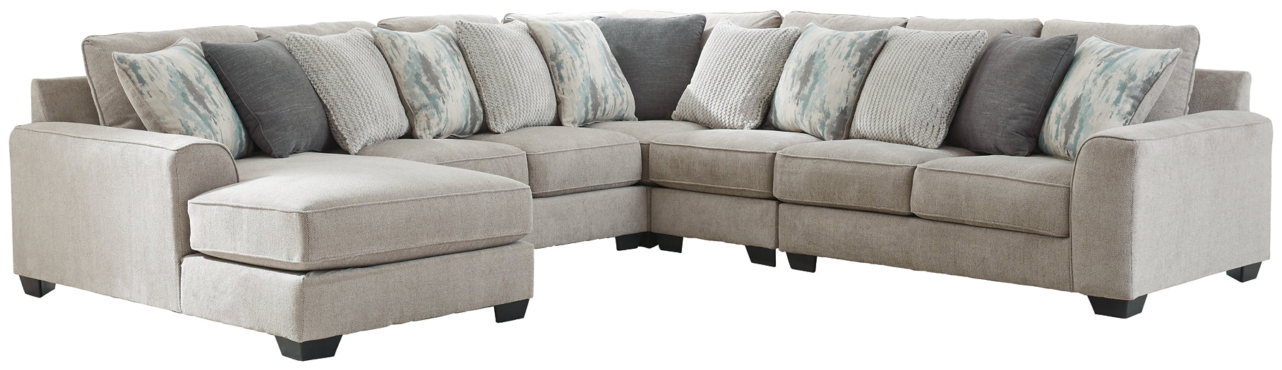 Ardsley 5-Piece Sectional with Chaise Milwaukee Furniture of Chicago - Furniture Store in Chicago Serving Humbolt Park, Roscoe Village, Avondale, & Homan Square