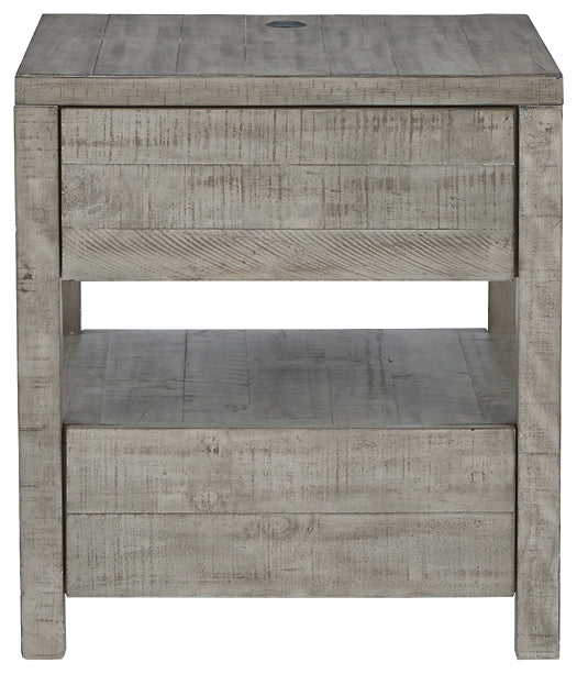 Krystanza Rectangular End Table Milwaukee Furniture of Chicago - Furniture Store in Chicago Serving Humbolt Park, Roscoe Village, Avondale, & Homan Square