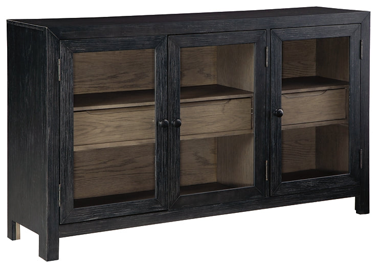 Lenston Accent Cabinet Milwaukee Furniture of Chicago - Furniture Store in Chicago Serving Humbolt Park, Roscoe Village, Avondale, & Homan Square