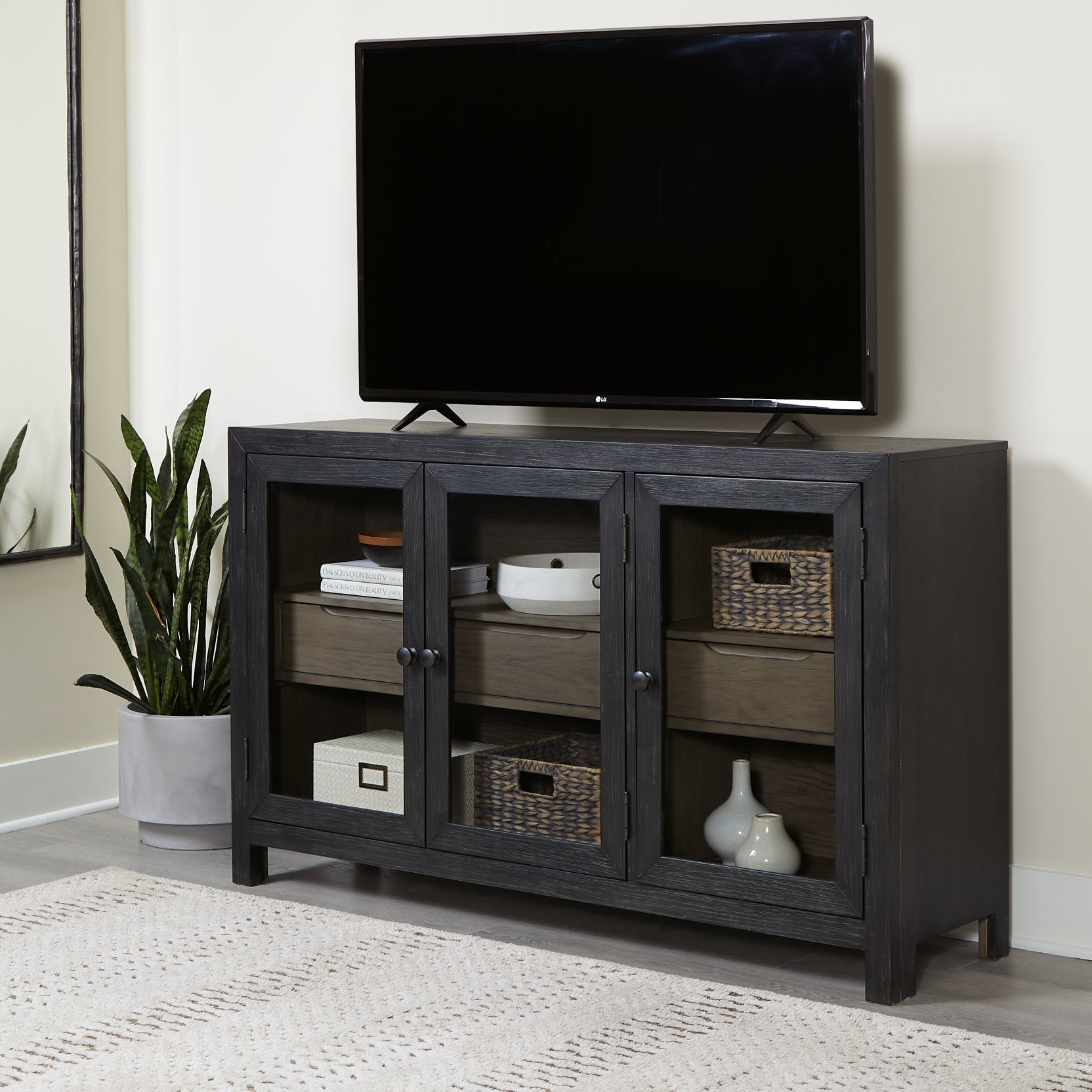 Lenston Accent Cabinet Milwaukee Furniture of Chicago - Furniture Store in Chicago Serving Humbolt Park, Roscoe Village, Avondale, & Homan Square