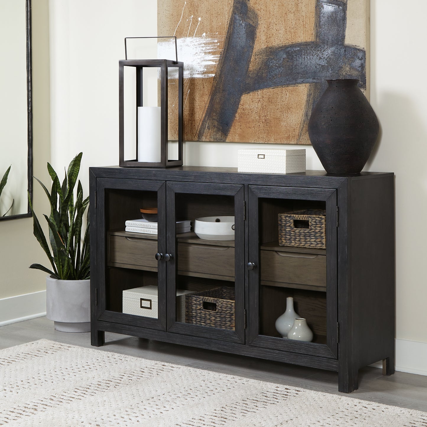 Lenston Accent Cabinet Milwaukee Furniture of Chicago - Furniture Store in Chicago Serving Humbolt Park, Roscoe Village, Avondale, & Homan Square