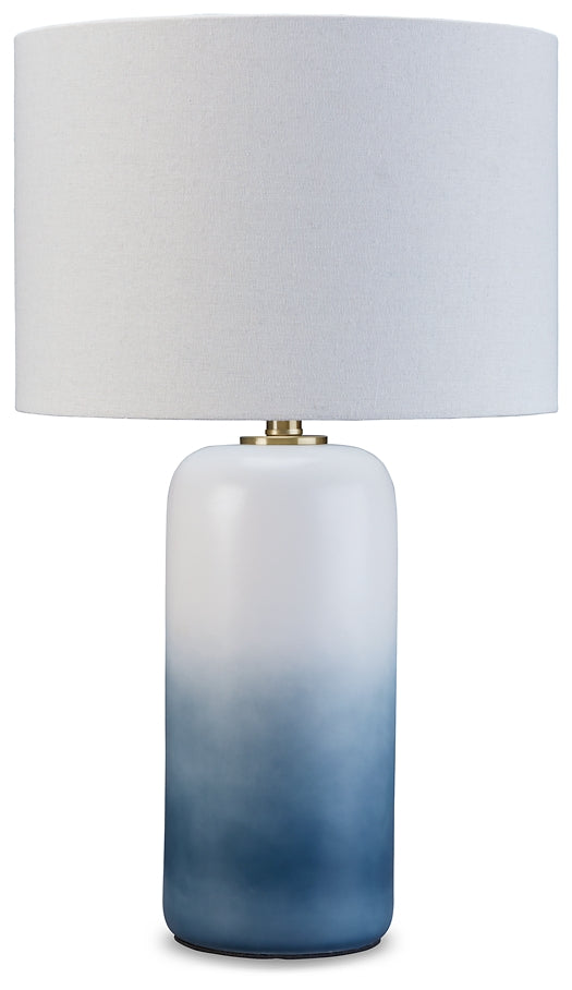 Lemrich Ceramic Table Lamp (1/CN) Milwaukee Furniture of Chicago - Furniture Store in Chicago Serving Humbolt Park, Roscoe Village, Avondale, & Homan Square