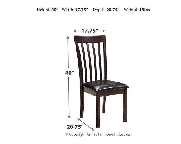 Hammis Dining Table and 2 Chairs Milwaukee Furniture of Chicago - Furniture Store in Chicago Serving Humbolt Park, Roscoe Village, Avondale, & Homan Square