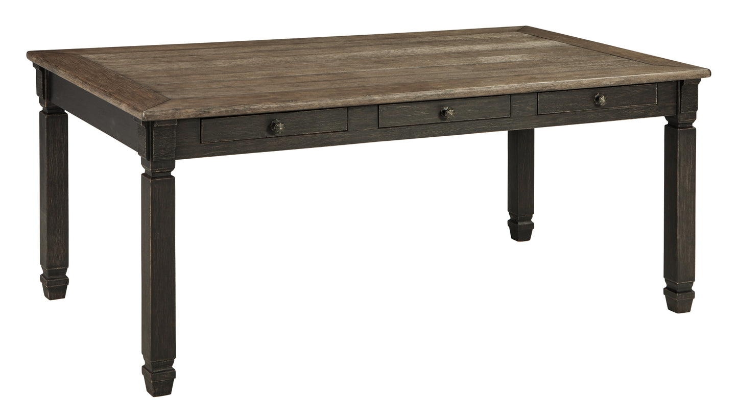 Tyler Creek Dining Table and 4 Chairs and Bench Milwaukee Furniture of Chicago - Furniture Store in Chicago Serving Humbolt Park, Roscoe Village, Avondale, & Homan Square