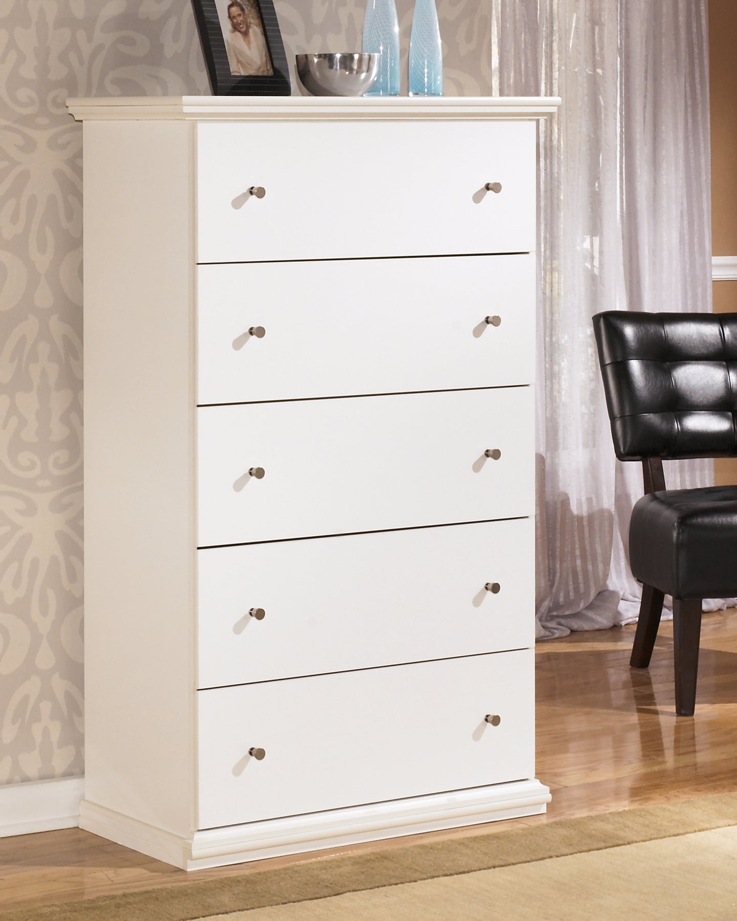 Bostwick Shoals Twin Panel Bed with Mirrored Dresser and 2 Nightstands Milwaukee Furniture of Chicago - Furniture Store in Chicago Serving Humbolt Park, Roscoe Village, Avondale, & Homan Square