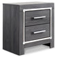 Lodanna Queen Panel Bed with 2 Storage Drawers with Mirrored Dresser and 2 Nightstands Milwaukee Furniture of Chicago - Furniture Store in Chicago Serving Humbolt Park, Roscoe Village, Avondale, & Homan Square