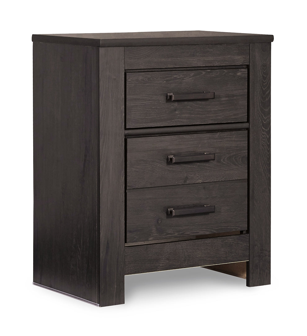 Brinxton Full Panel Headboard with Mirrored Dresser, Chest and Nightstand Milwaukee Furniture of Chicago - Furniture Store in Chicago Serving Humbolt Park, Roscoe Village, Avondale, & Homan Square