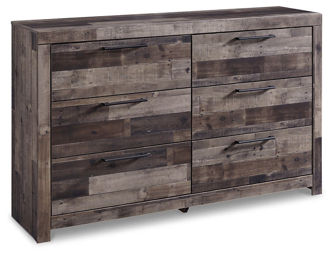 Derekson Queen Panel Bed with Dresser Milwaukee Furniture of Chicago - Furniture Store in Chicago Serving Humbolt Park, Roscoe Village, Avondale, & Homan Square