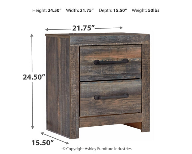 Drystan King Bookcase Bed with 2 Storage Drawers with Mirrored Dresser, Chest and Nightstand Milwaukee Furniture of Chicago - Furniture Store in Chicago Serving Humbolt Park, Roscoe Village, Avondale, & Homan Square