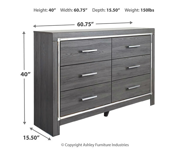 Lodanna Queen Panel Bed with 2 Storage Drawers with Dresser Milwaukee Furniture of Chicago - Furniture Store in Chicago Serving Humbolt Park, Roscoe Village, Avondale, & Homan Square