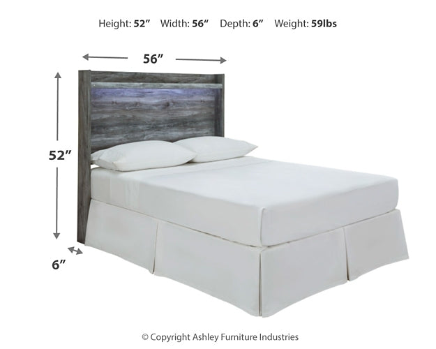 Baystorm Full Panel Headboard with Dresser Milwaukee Furniture of Chicago - Furniture Store in Chicago Serving Humbolt Park, Roscoe Village, Avondale, & Homan Square