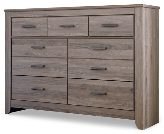 Zelen Full Panel Headboard with Dresser Milwaukee Furniture of Chicago - Furniture Store in Chicago Serving Humbolt Park, Roscoe Village, Avondale, & Homan Square