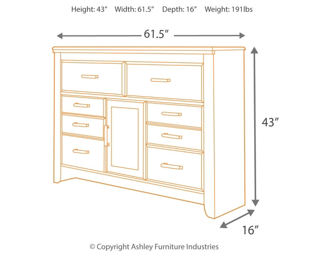 Juararo Queen Poster Bed with Dresser Milwaukee Furniture of Chicago - Furniture Store in Chicago Serving Humbolt Park, Roscoe Village, Avondale, & Homan Square