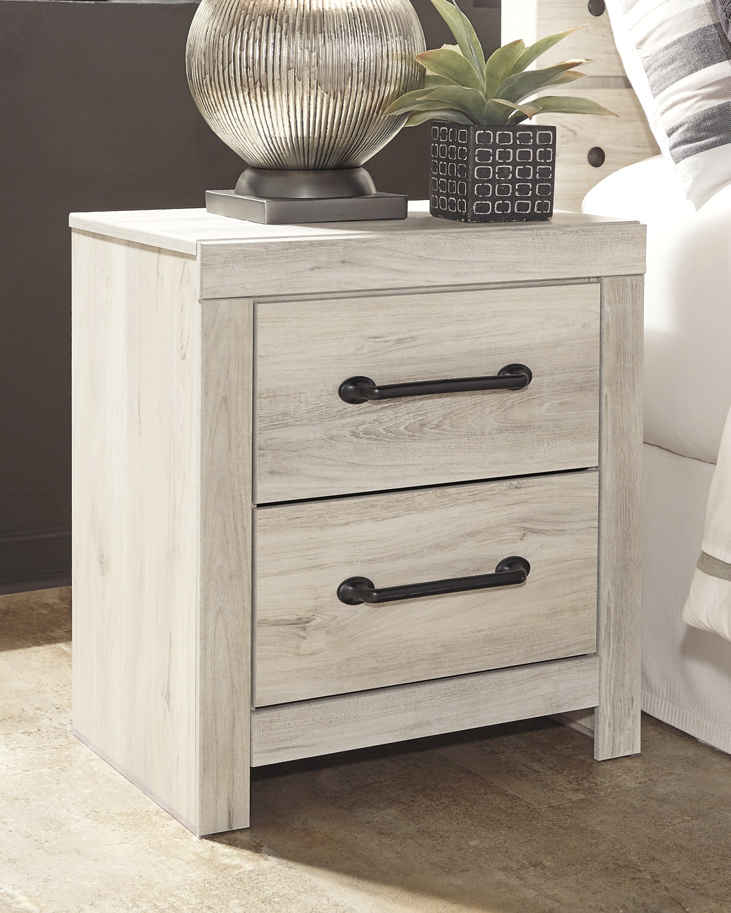 Cambeck Queen Panel Bed with Mirrored Dresser and 2 Nightstands Milwaukee Furniture of Chicago - Furniture Store in Chicago Serving Humbolt Park, Roscoe Village, Avondale, & Homan Square