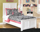 Bostwick Shoals Twin Panel Bed with Mirrored Dresser Milwaukee Furniture of Chicago - Furniture Store in Chicago Serving Humbolt Park, Roscoe Village, Avondale, & Homan Square