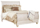 Willowton Queen Sleigh Bed with Dresser Milwaukee Furniture of Chicago - Furniture Store in Chicago Serving Humbolt Park, Roscoe Village, Avondale, & Homan Square