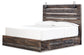 Drystan King Panel Bed with 4 Storage Drawers with Mirrored Dresser Milwaukee Furniture of Chicago - Furniture Store in Chicago Serving Humbolt Park, Roscoe Village, Avondale, & Homan Square