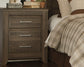 Juararo King/California King Panel Headboard with Mirrored Dresser, Chest and Nightstand Milwaukee Furniture of Chicago - Furniture Store in Chicago Serving Humbolt Park, Roscoe Village, Avondale, & Homan Square