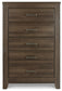 Juararo Queen Panel Headboard with Mirrored Dresser, Chest and 2 Nightstands Milwaukee Furniture of Chicago - Furniture Store in Chicago Serving Humbolt Park, Roscoe Village, Avondale, & Homan Square