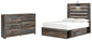 Drystan Queen Panel Bed with 4 Storage Drawers with Dresser Milwaukee Furniture of Chicago - Furniture Store in Chicago Serving Humbolt Park, Roscoe Village, Avondale, & Homan Square