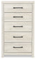 Cambeck Twin Panel Bed with 4 Storage Drawers with Mirrored Dresser and Chest Milwaukee Furniture of Chicago - Furniture Store in Chicago Serving Humbolt Park, Roscoe Village, Avondale, & Homan Square