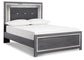 Lodanna Full Panel Bed with Mirrored Dresser, Chest and 2 Nightstands Milwaukee Furniture of Chicago - Furniture Store in Chicago Serving Humbolt Park, Roscoe Village, Avondale, & Homan Square