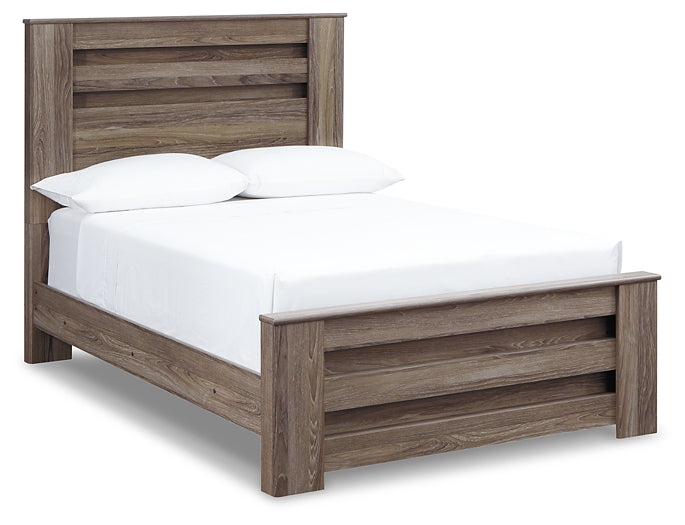 Zelen Full Panel Bed with Dresser Milwaukee Furniture of Chicago - Furniture Store in Chicago Serving Humbolt Park, Roscoe Village, Avondale, & Homan Square