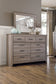 Zelen Full Panel Bed with Mirrored Dresser and Chest Milwaukee Furniture of Chicago - Furniture Store in Chicago Serving Humbolt Park, Roscoe Village, Avondale, & Homan Square