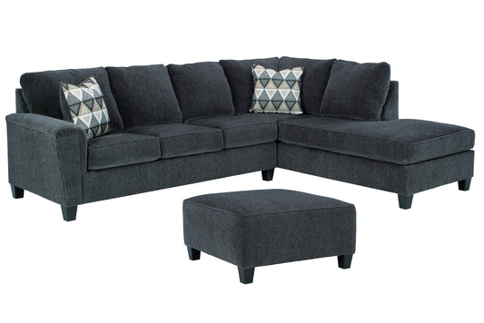 Abinger 2-Piece Sectional with Ottoman Milwaukee Furniture of Chicago - Furniture Store in Chicago Serving Humbolt Park, Roscoe Village, Avondale, & Homan Square