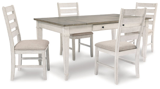 Skempton Dining Table and 4 Chairs Milwaukee Furniture of Chicago - Furniture Store in Chicago Serving Humbolt Park, Roscoe Village, Avondale, & Homan Square