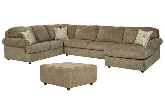 Hoylake 3-Piece Sectional with Ottoman Milwaukee Furniture of Chicago - Furniture Store in Chicago Serving Humbolt Park, Roscoe Village, Avondale, & Homan Square