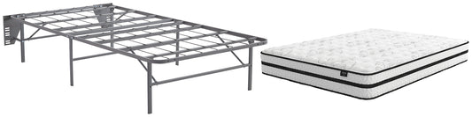 Chime 10 Inch Hybrid 10 Inch Hybrid Mattress with Foundation Milwaukee Furniture of Chicago - Furniture Store in Chicago Serving Humbolt Park, Roscoe Village, Avondale, & Homan Square