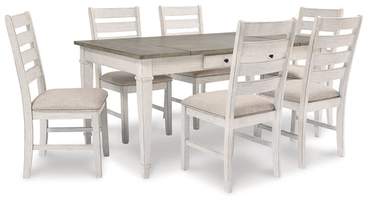 Skempton Dining Table and 6 Chairs Milwaukee Furniture of Chicago - Furniture Store in Chicago Serving Humbolt Park, Roscoe Village, Avondale, & Homan Square