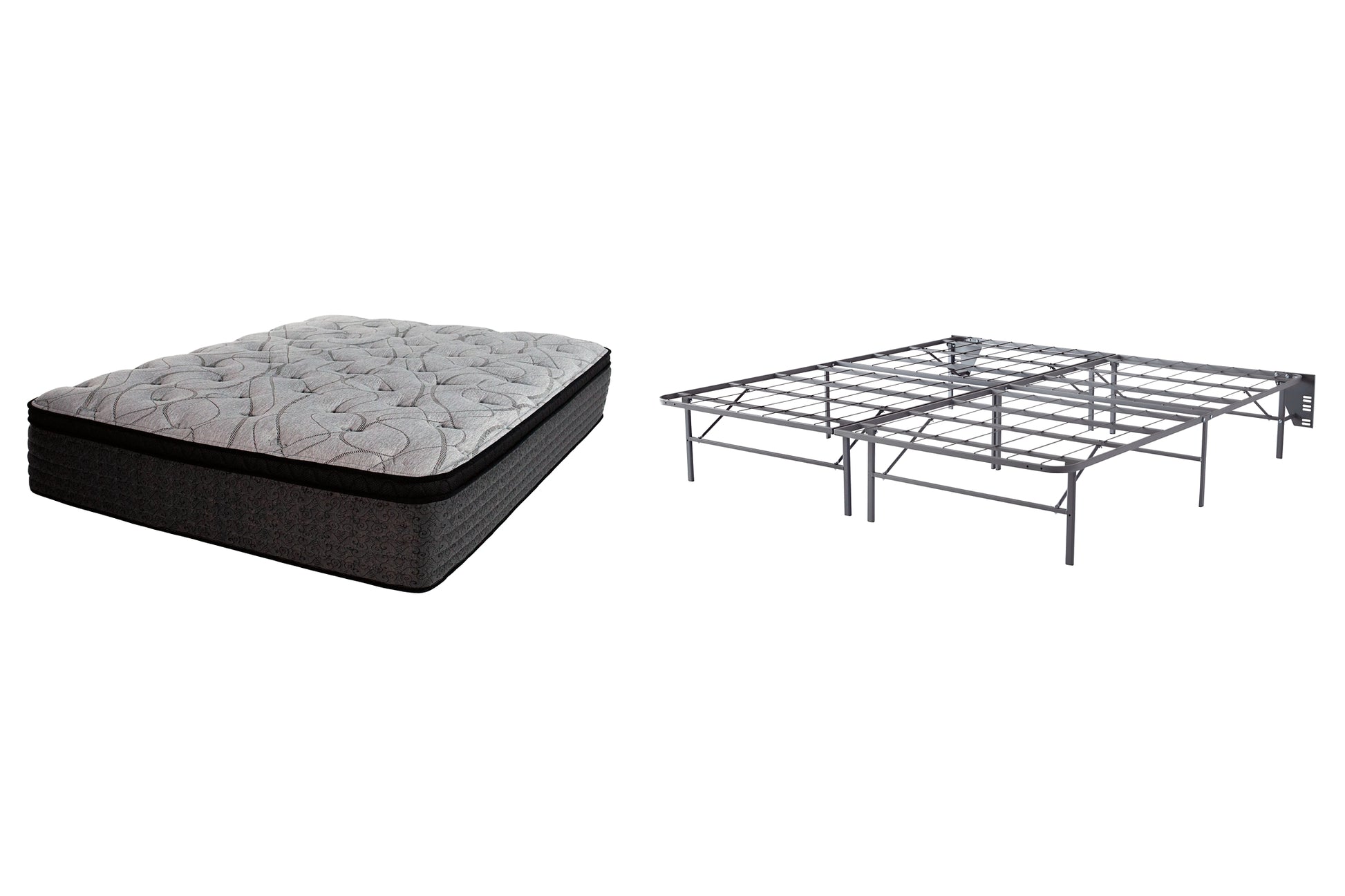 RAC Eurotop Mattress with Foundation Milwaukee Furniture of Chicago - Furniture Store in Chicago Serving Humbolt Park, Roscoe Village, Avondale, & Homan Square